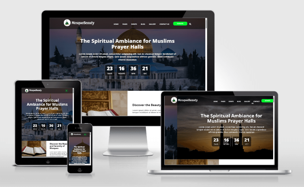 Mosque Beauty Website